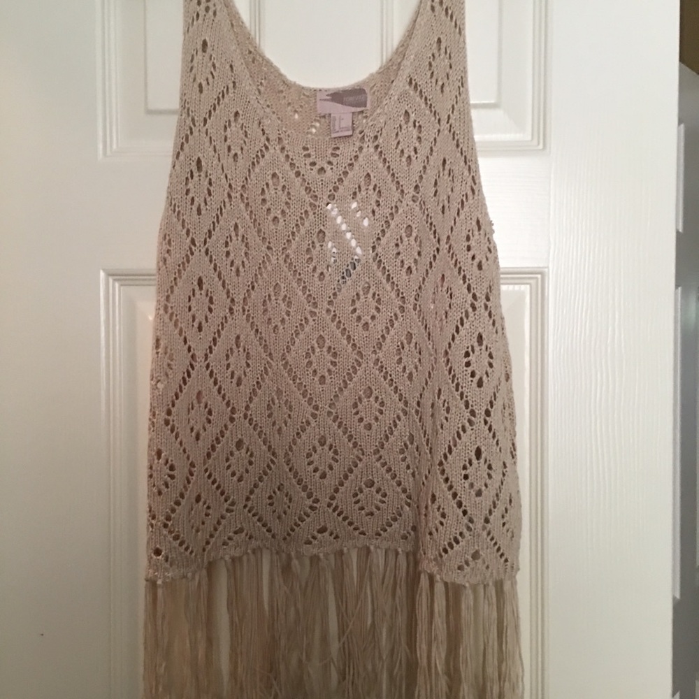 Light weight knit tank